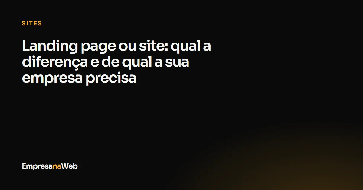 Uma página com um botão ao lado de um site com várias páginas